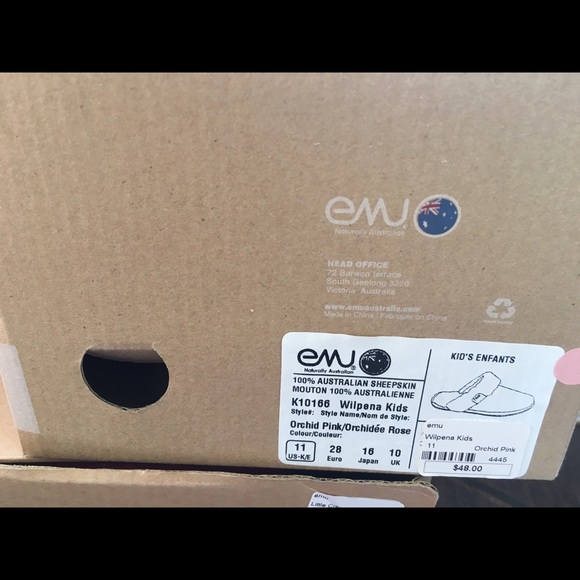 Emu Wilpena Kids Slipper - Picture 4 of 4